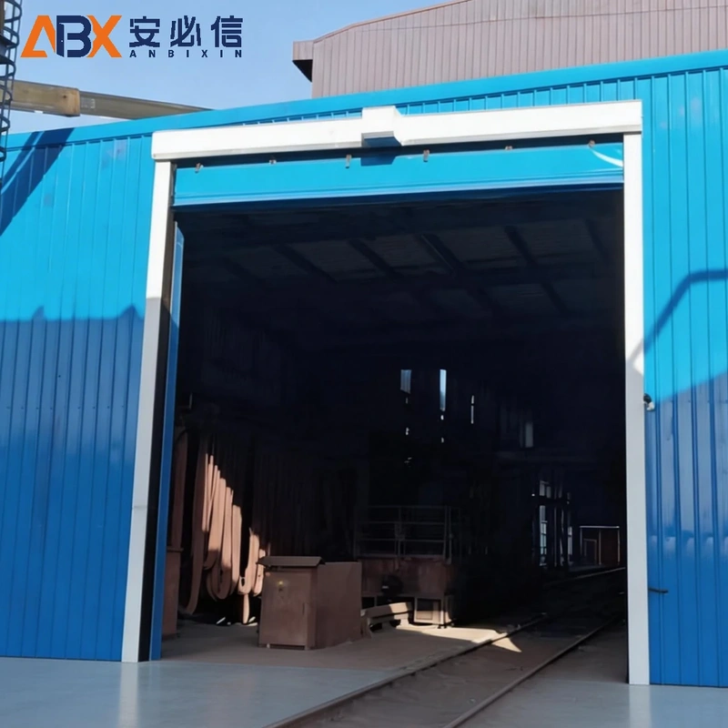 镇江软帘堆积门